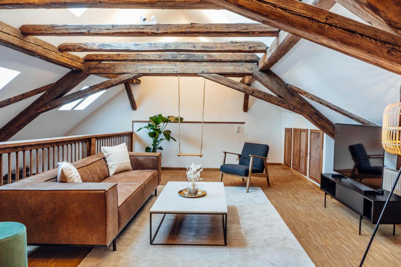 Jama - Grosses Design Apartment, Innenstadt, Wlan, Familie&Gruppen 코부르크 외부 사진