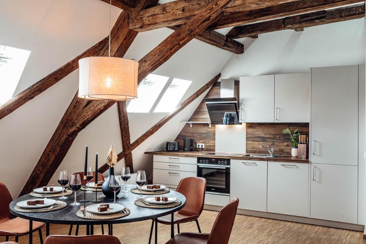 Jama - Grosses Design Apartment, Innenstadt, Wlan, Familie&Gruppen 코부르크 외부 사진